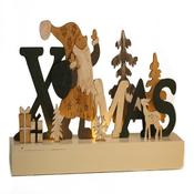 Wooden Xmas Sign (30cm) image