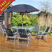 Steel Garden Furniture Set (8 Piece) image