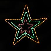LED Ropelight Star with Controller 80x79cm image