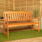Classic Wooden Garden Bench image