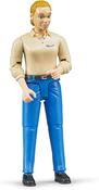 Woman, Light Skin, Blue Jeans