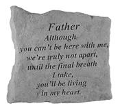 Graveside Memorial Plaque (Father)