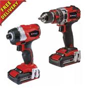 18V Professional Brushless Combi Drill &amp; Impact Driver Kit image