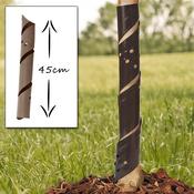 5x Spiral Tree Guards 45cm (Brown)