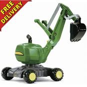 "Rolly" John Deere Excavator On Wheels image