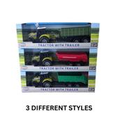 2-Play Tractor &amp; Trailer with Lights &amp; Sound - One of 3 Designs