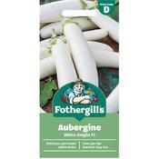 Aubergine Seeds (White Knight) image