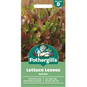 Lettuce Leaves Red Mix image