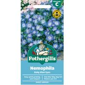 Nemophila Seeds (Baby Blue Eyes) image