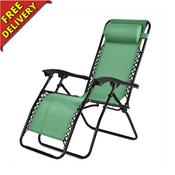 Reclining Garden Chair (Green) image