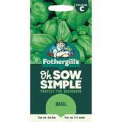 Basil Mr Fothergills Seeds image