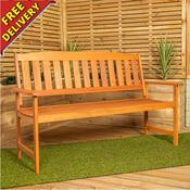 Classic Wooden Garden Bench image