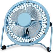 Portable Blue 4" Desktop USB Fan image