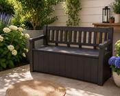 Garden Storage Bench image