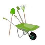 Kids Garden Tools &amp; Barrow Set