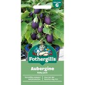 AUBERGINE Baby Jack Mr Fothergills Seeds image