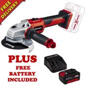 Einhell Power AXXIO 18V Cordless Brushless 115mm Angle Grinder + FREE BATTERY image