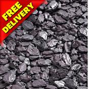 Plum Slate Chippings (30-70mm) image