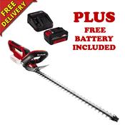 Einhell™ Cordless Hedge Trimmer + FREE BATTERY image