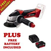 Einhell Power X-Change 18V Cordless 115mm Angle Grinder + FREE BATTERY image