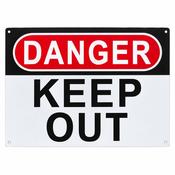 Danger Keep Out Warning Sign image