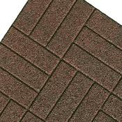 Rubber Playground Mats (Brown)