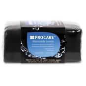 Procare Disposable Black Towels
