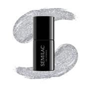 UV Hybrid Semilac Silver Dust 093 image