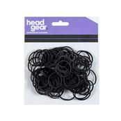 HeadGear Black Elastic Bands
