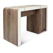 REM Concorde Nail Table with storage - santa-fe-oak