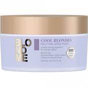 Schwarzkopf BlondMe Cool Blondes Neutralising Mask 200ml image