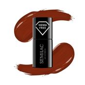 Semilac Gel Polish Red Hot Beach 418 image