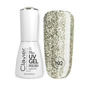 Clavier LUXURY UV Gel Polish 102 Cold&amp;Gold image