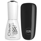 Clavier LUXURY UV Gel Polish 026 Black Cougar