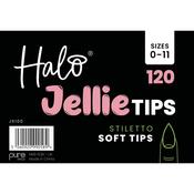 Halo Jellie Nail Tips Stiletto Mixed Size 120 Pack image