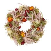 Dried Flower Wreath - Pretty in Pink image