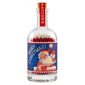 Merry Christmas Santa Matches Bottle