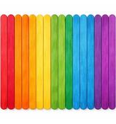 Lollipop Sticks Coloured Pk 500