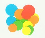 Circles Bright - Cut Out Shapes