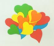 Heart Cut Out Shapes for Valentines