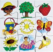 Seasons Jigsaw Set OF 4 image