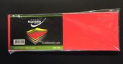 Flash Cards 12 x 4 Fluorescent PK 50