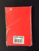 Flash Cards 6 x 4 Fluorescent PK 50