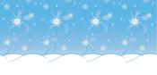 Fadeless Backing Paper Roll Winter Time