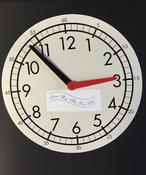 Teachers Clock Face