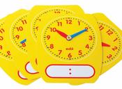 Write On Wipe Off Clocks Pack Of 5