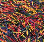 Matchsticks Coloured  Bag of 1000