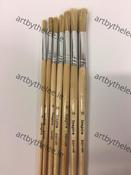 Paint Brushes Hog Pack 12. Size 2-16
