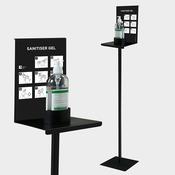 Iron Hand Sanitiser Dispenser Stand image