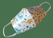 Kids Cotton Face Mask - Dinosaur